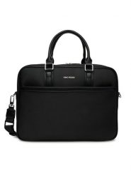 Gino Rossi Torba na laptopa 06A10936-3 Czarny. Czarne torby na laptopa damskie Gino Rossi, bez wzorów, z materiału. Za 279.99 zł.