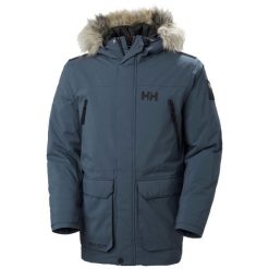 Parka Helly Hansen Reine. Szare kurtki męskie Helly Hansen, na zimę, m, bez wzorów, bez kaptura. Za 1,356.50 zł.