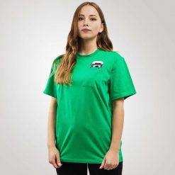 Karl Lagerfeld Koszulka damska Karl Lagerfeld. T-shirty damskie KARL LAGERFELD, bez wzorów, bez kołnierzyka. Za 389.00 zł.