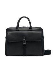 Calvin Klein Torba na laptopa Emblem Hw Commuter LV04D3504G Czarny. Czarne torby na laptopa męskie Calvin Klein, bez wzorów, ze skóry. Za 649.99 zł.