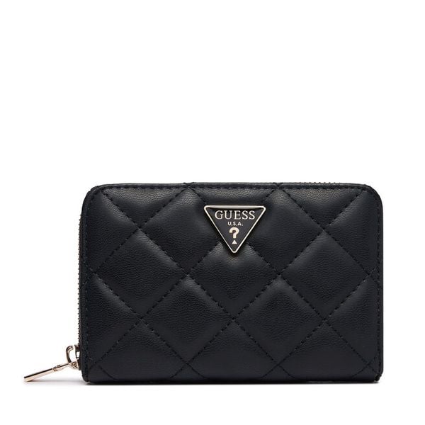 Portfel Guess. Czarne portfele damskie Guess, z aplikacjami. Za 250.99 zł.