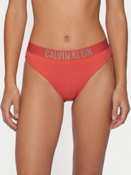 Calvin Klein Swimwear Dół od bikini LV00Q61221 Różowy. Czerwone bikini damskie Calvin Klein Swimwear, l, bez wzorów. Za 189.99 zł.