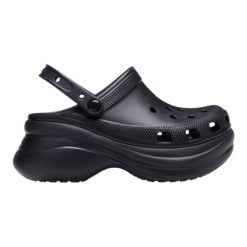 Mules Crocs CLASSIC BAE CLOG. Czarne skarpety damskie Crocs, bez wzorów, z materiału. Za 269.00 zł.