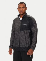 Adidas Kurtka do biegania Terrex Trail Running IN6726 Szary Regular Fit. Szare kurtki męskie Adidas, m, bez wzorów, z syntetyku, do biegania. Za 279.99 zł.