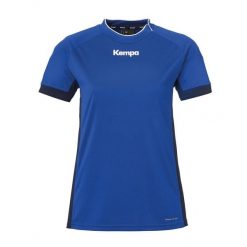 Damska koszulka Kempa Prime. Niebieskie koszulki sportowe damskie Kempa, s, bez wzorów, z materiału, sportowe, bez kołnierzyka. W wyprzedaży za 159.00 zł.