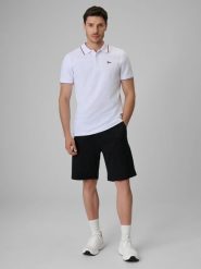 4F Spodenki casual męskie - czarne M. Czarne szorty męskie 4f, na lato, l, bez wzorów, z bawełny, casualowe. Za 149.99 zł.