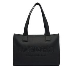 Torebka LOVE MOSCHINO. Czarne torebki do ręki damskie Love Moschino, bez wzorów, klasyczne, bez dodatków. Za 939.99 zł.