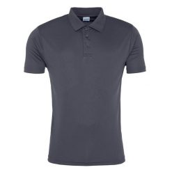 Męska Gładka Koszulka Polo. Brązowe koszulki polo męskie JUST COOL, m, bez wzorów, bez ramiączek. Za 65.99 zł.