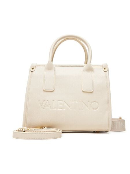 Valentino Torebka Foxy Re VBS9EO05 Écru. Białe torebki do ręki damskie Valentino, bez wzorów, bez dodatków. Za 619.99 zł.