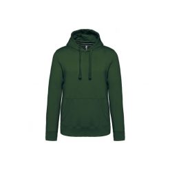 Bluza z kapturem Kariban. Zielone bluzy męskie KARIBAN, m, bez wzorów, z kapturem. Za 193.50 zł.