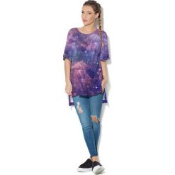 Colour Pleasure Koszulka CP-033 45 fioletowo-granatowa r. uniwersalny. T-shirty damskie marki Colour Pleasure. Za 76.57 zł.