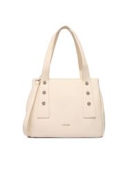 Lasocki Torebka CEO-LSK-L-011-09 Écru. Torebki do ręki damskie Lasocki, bez wzorów, z materiału, bez dodatków. Za 209.99 zł.