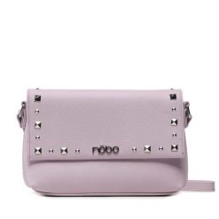 Torebka Nobo. Fioletowe listonoszki damskie Nobo, bez wzorów, bez dodatków. Za 179.99 zł.