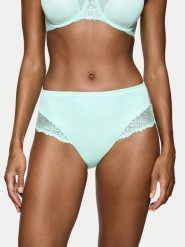 Triumph Figi klasyczne z wysokim stanem Ladyform Soft Maxi 10210671 Niebieski. Niebieskie figi damskie Triumph, bez wzorów, z syntetyku. Za 89.99 zł.