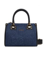 Liu Jo Torebka S Satchel AF5163 D0001 Granatowy. Niebieskie torebki do ręki damskie Liu Jo, bez wzorów, z materiału, bez dodatków. Za 669.99 zł.