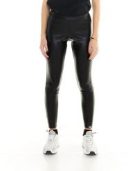 Legginsy Leone 1947 Glam Winter Damen Kunstleder z etykietą Etikett. Czarne legginsy damskie LEONE 1947 APPAREL, s, bez wzorów, ze skóry, z podwyższonym stanem, na fitness i siłownię. Za 294.70 zł.