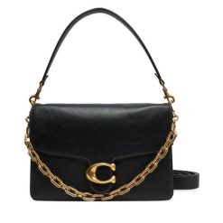 Torebka Coach. Czarne torebki do ręki damskie Coach, bez wzorów, klasyczne, bez dodatków. Za 2,379.00 zł.