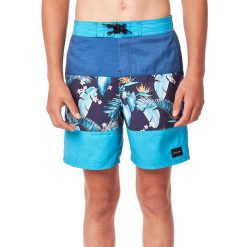 Szorty kąpielowe dziecięce Rip Curl Undertow Semi-Elasticated. Niebieskie szorty dla chłopców Rip Curl, na lato, bez wzorów, z materiału, sportowe. Za 79.99 zł.