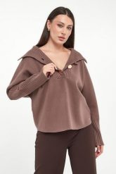 Sweter damski z kołnierzem JOSEPH RIBKOFF. Swetry damskie Joseph Ribkoff, s, bez wzorów, bez kołnierzyka, bez ramiączek, bez kaptura. Za 989.00 zł.