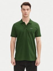Lacoste Polo DH1417 Czarny Regular Fit. Czarne koszulki polo męskie Lacoste, m, bez wzorów, z syntetyku, bez ramiączek. Za 439.99 zł.