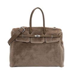 Emily & Noah Torebka Shopper E&N Heather Torby na zakupy 1 ct Damski. Brązowe torebki shopper damskie Emily & Noah, bez wzorów, z materiału, bez dodatków. Za 229.99 zł.