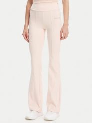 Guess Spodnie dresowe V5RB15 KCD02 Różowy Regular Fit. Czerwone spodnie dresowe damskie Guess, m, z aplikacjami, z dresówki. Za 239.99 zł.