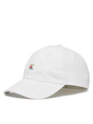 Calvin Klein Czapka z daszkiem Iridecent LV04D5133G Biały. Białe rękawiczki męskie Calvin Klein, bez wzorów, z bawełny. Za 169.99 zł.