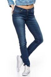 SPODNIE DAMSKIE LEE JADE NIGHT SKY L331HAIM. Niebieskie spodnie materiałowe damskie Lee, l, bez wzorów, z jeansu. W wyprzedaży za 69.99 zł.