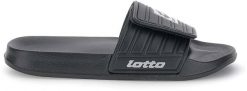 LOTTO KLAPKI RICO STRAP II ALL BLACK/SILVER METAL 2. Czarne klapki męskie Lotto. Za 80.81 zł.