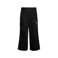 Spodnie narciarskie dla kobiet Superdry Ultimate Freestyle. Czarne spodnie snowboardowe damskie Superdry., bez wzorów, sportowe, narciarskie. Za 892.50 zł.