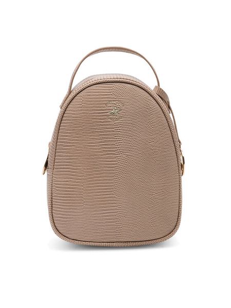 Beverly Hills Polo Club Plecak BHPC-W-06-A23 Beżowy. Brązowe plecaki damskie Beverly Hills Polo Club, bez wzorów, z poliesteru. Za 179.99 zł.