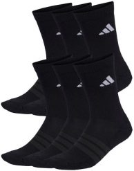 Adidas Skarpety ADIDAS męskie CUSHIONED CREW 6-PAK czarne M. Czarne skarpety męskie Adidas, bez wzorów. Za 79.18 zł.