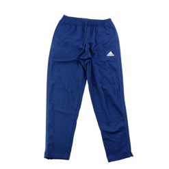 Second life - Spodnie dresowe męskie Adidas Condivo 18 - Jak nowy. Niebieskie spodnie sportowe męskie Adidas, m, bez wzorów, z dresówki, do biegania. Za 106.46 zł.