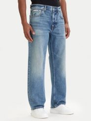 Calvin Klein Jeans Jeansy 90S LV04RF725G Niebieski Straight Fit. Niebieskie jeansy męskie Calvin Klein Jeans. Za 409.99 zł.