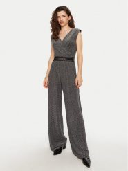 KARL LAGERFELD Kombinezon A1W13029 Szary Regular Fit. Szare sukienki damskie KARL LAGERFELD, s, bez wzorów, z syntetyku, bez kołnierzyka, bez ramiączek. Za 939.99 zł.