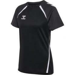 Damski jersey Hummel Lead 2.0. Czarne koszulki sportowe damskie Hummel, bez wzorów, z jersey, eleganckie, bez kołnierzyka. Za 214.50 zł.