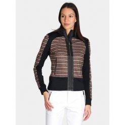 Sweter damski Luhta Ounastunturi. Brązowe swetry damskie Luhta, bez wzorów, z polaru, eleganckie, bez kołnierzyka, bez ramiączek, bez kaptura. Za 429.00 zł.