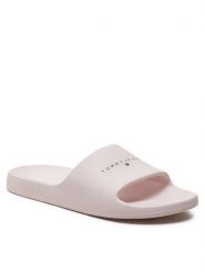 Tommy Jeans Klapki Tjw Printed Pu Pool Slide EN0EN02693 Écru. Klapki damskie Tommy Jeans, bez wzorów, z jeansu, bez obcasa. Za 109.99 zł.