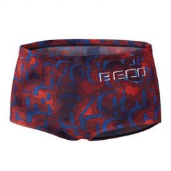 Beco kąpielowe bokserki odporne na chlor, niebieskie. Czerwone bokserki damskie 47 Brand, bez wzorów, z materiału. Za 256.99 zł.