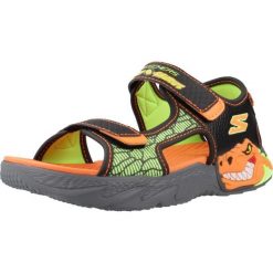Sandały SKECHERS CREATURE-SPLASH Czarny. Czarne sandały męskie Skechers, z syntetyku, bez zapięcia. Za 173.35 zł.
