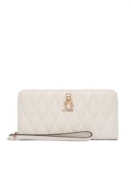 Guess Portfel Tamara Slg SWGG23 23146 Kremowy. Białe portfele damskie Guess, z aplikacjami, ze skóry. Za 294.99 zł.
