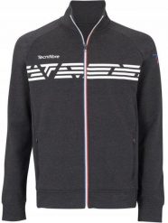 Bluza tenisowa rozpinana męska Tecnifibre Knit Jacket. Szare bluzy męskie TECNIFIBRE, m, bez wzorów, z bawełny, bez kaptura. Za 159.99 zł.