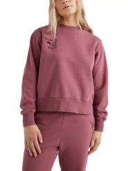 Sweter damski O'Neill Of Theave Crew. Fioletowe swetry damskie O'Neill, l, bez wzorów, z bawełny, eleganckie, bez kołnierzyka, bez ramiączek, długie, bez kaptura. Za 209.00 zł.