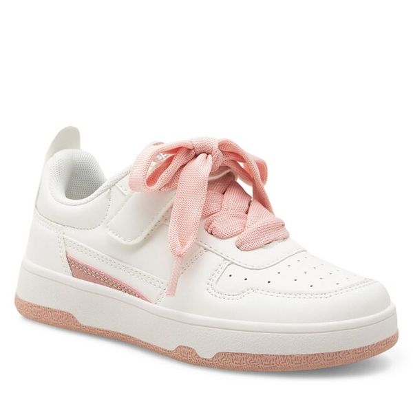 Sneakersy Sprandi. Białe półbuty dziewczęce Sprandi, bez wzorów, bez zapięcia. Za 95.99 zł.