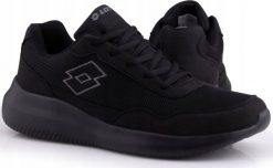 Buty sportowe Lotto Connect OC czarno-szare 2400001U 1116 42. Czarne buty sportowe męskie Lotto, bez zapięcia. Za 195.15 zł.
