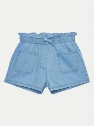 Coccodrillo Szorty jeansowe WC4119401HGK Niebieski Relaxed Fit. Niebieskie spodenki dla dziewczynek COCCODRILLO, bez wzorów, z bawełny. Za 69.99 zł.