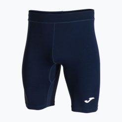 Spodenki do biegania męskie Joma Record Tights. Niebieskie krótkie spodenki sportowe męskie Joma, l, bez wzorów, z elastanu, do biegania. Za 190.00 zł.
