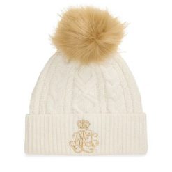 Czapka LAUREN RALPH LAUREN. Czapki i kapelusze damskie Lauren Ralph Lauren, na zimę, bez wzorów. Za 379.99 zł.