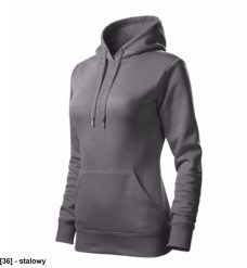 Cape Free - ADLER - Cape Free - Bluza damska, 320 g/m2, 65 % bawełna, 35 % poliester - stalowy 2XL. Szare bluzy damskie Malfini, m, bez wzorów, z bawełny, bez kaptura. Za 144.49 zł.