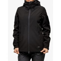 Kurtka softshell damska Helikon-Tex Gunfighter Woman's Jacket. Czarne kurtki damskie HELIKON-TEX, s, bez wzorów, z softshellu, bez kaptura, trekkingowe. Za 482.99 zł.